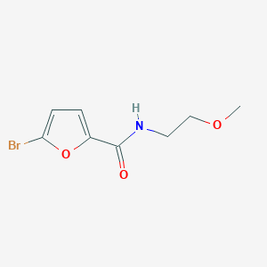 5-bromo-N-(2-methoxyethyl)furan-2-carboxamide - 545427-40-5