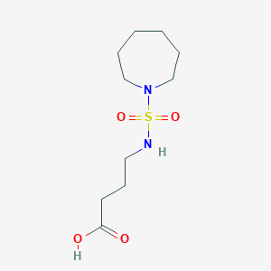 4-(Azepane-1-sulfonamido)butanoic acid - 