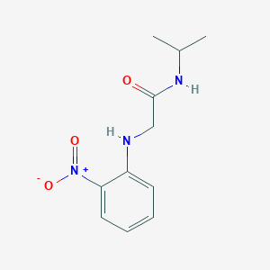 n-Isopropyl-2-((2-nitrophenyl)amino)acetamide - 