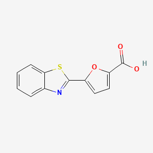 5-(1,3-Benzothiazol-2-yl)furan-2-carboxylic acid - 32277-89-7