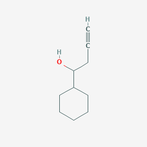 1-Cyclohexylbut-3-yn-1-ol - 