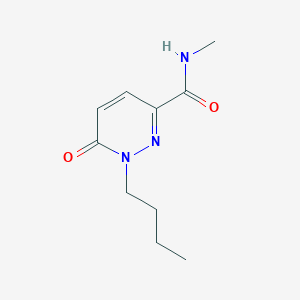 1-butyl-N-methyl-6-oxo-1,6-dihydropyridazine-3-carboxamide - 