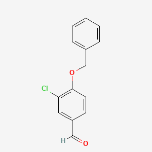4-(Benzyloxy)-3-chlorobenzaldehyde - 66422-84-2