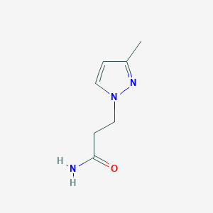 3-(3-methyl-1H-pyrazol-1-yl)propanamide - 
