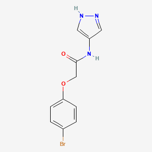 2-(4-bromophenoxy)-N-(1H-pyrazol-4-yl)acetamide - 