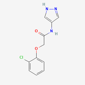 2-(2-chlorophenoxy)-N-(1H-pyrazol-4-yl)acetamide - 