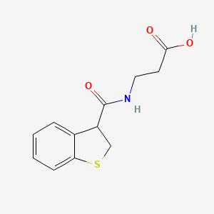 3-(2,3-Dihydrobenzo[b]thiophene-3-carboxamido)propanoic acid - 