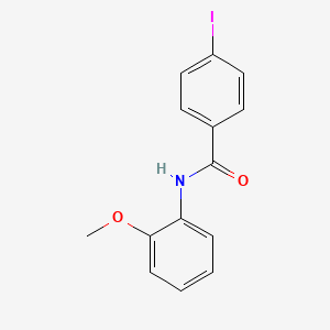 4-iodo-N-(2-methoxyphenyl)benzamide - 