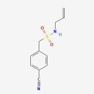 n-Allyl-1-(4-cyanophenyl)methanesulfonamide - 