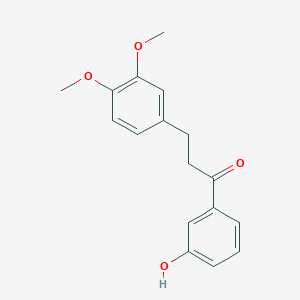 3-(3,4-Dimethoxyphenyl)-1-(3-hydroxyphenyl)propan-1-one - 178445-83-5