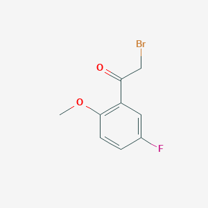 2-Bromo-1-(5-fluoro-2-methoxyphenyl)ethanone - 343-04-4