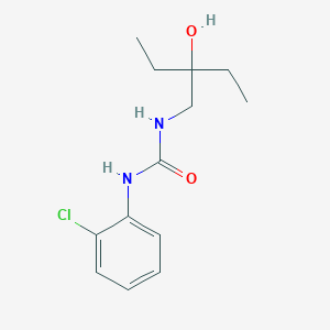 1-(2-Chlorophenyl)-3-(2-ethyl-2-hydroxybutyl)urea - 