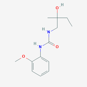1-(2-Hydroxy-2-methylbutyl)-3-(2-methoxyphenyl)urea - 
