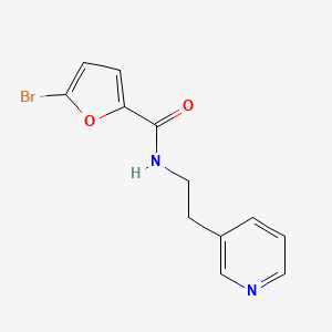 5-Bromo-N-(2-(pyridin-3-yl)ethyl)furan-2-carboxamide - 