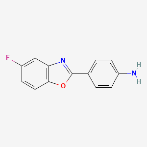 4-(5-Fluorobenzo[d]oxazol-2-yl)aniline - 