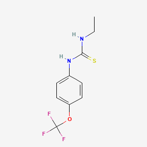 1-Ethyl-3-[4-(trifluoromethoxy)phenyl]thiourea - 