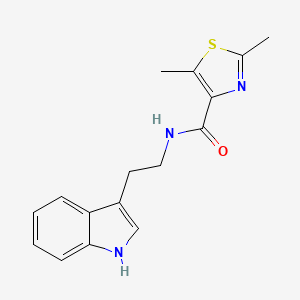 N-[2-(1H-indol-3-yl)ethyl]-2,5-dimethyl-1,3-thiazole-4-carboxamide - 