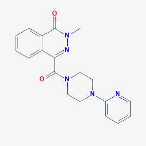 2-methyl-4-{[4-(2-pyridyl)piperazino]carbonyl}-1(2H)-phthalazinone - 