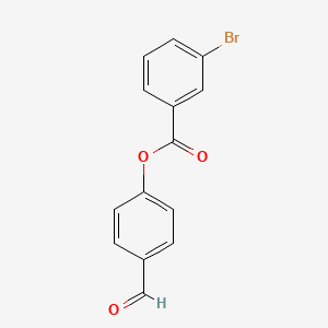 4-Formylphenyl 3-bromobenzoate - 