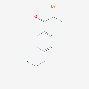 2-Bromo-1-(4-isobutylphenyl)propan-1-one - 80336-64-7