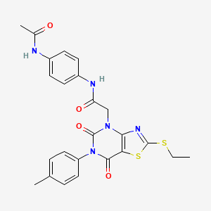 N-[4-(3-{[(2,4-dimethylphenyl)amino]sulfonyl}-4-methoxyphenyl)-3-methylisoxazol-5-yl]acetamide - 