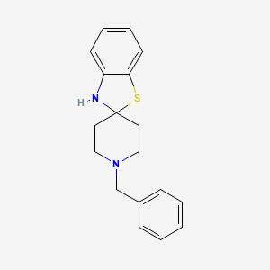 1'-benzyl-3H-spiro[1,3-benzothiazole-2,4'-piperidine] - 63208-95-7