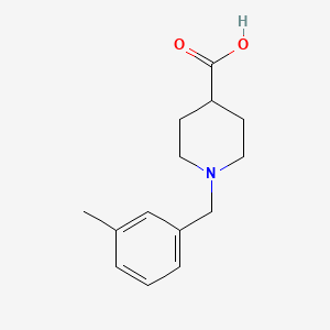1-(3-Methylbenzyl)piperidine-4-carboxylic acid - 901920-98-7