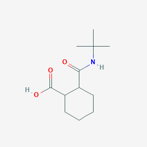 2-(Tert-butylcarbamoyl)cyclohexanecarboxylic acid - 69049-86-1