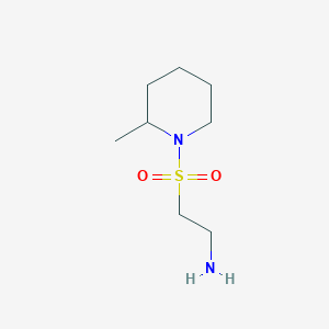2-((2-Methylpiperidin-1-yl)sulfonyl)ethanamine - 