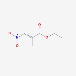 Ethyl 2-methyl-3-nitroacrylate - 