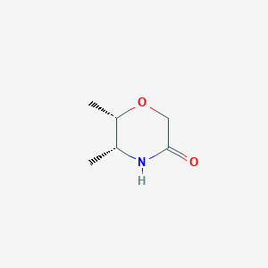 (5R,6S)-5,6-Dimethylmorpholin-3-one - 