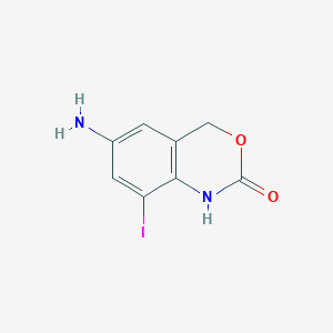 6-Amino-8-iodo-1H-benzo[D][1,3]oxazin-2(4H)-one - 