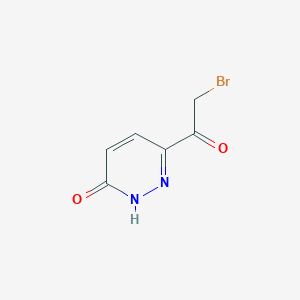 6-(2-bromoacetyl)pyridazin-3(2H)-one - 