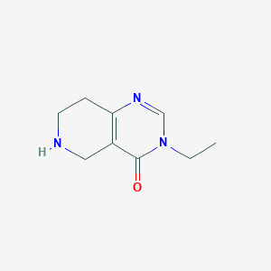 3-Ethyl-5,6,7,8-tetrahydropyrido[4,3-d]pyrimidin-4(3H)-one - 