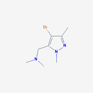 1-(4-Bromo-1,3-dimethyl-1H-pyrazol-5-yl)-N,N-dimethylmethanamine - 
