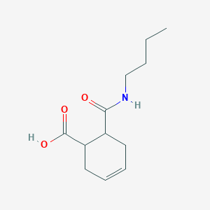6-(butylcarbamoyl)cyclohex-3-ene-1-carboxylic Acid - 544451-69-6