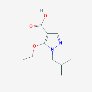 5-Ethoxy-1-isobutyl-1H-pyrazole-4-carboxylic acid - 