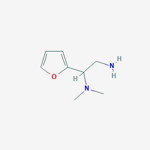 1-(furan-2-yl)-N~1~,N~1~-dimethylethane-1,2-diamine - 851169-48-7
