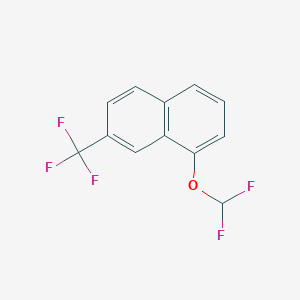 1-(Difluoromethoxy)-7-(trifluoromethyl)naphthalene - 