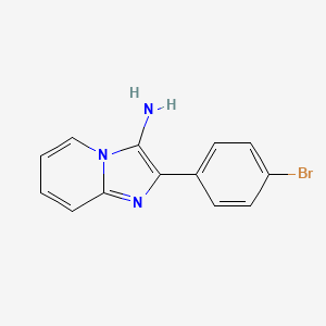 2-(4-Bromophenyl)imidazo[1,2-A]pyridin-3-amine - 