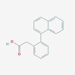 [2-(Naphthalen-1-yl)phenyl]acetic acid - 93654-97-8