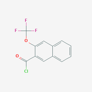 2-(Trifluoromethoxy)naphthalene-3-carbonyl chloride - 