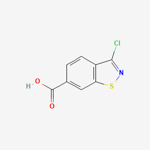 3-Chlorobenzo[d]isothiazole-6-carboxylic acid - 