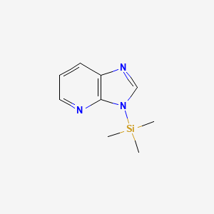 3-(Trimethylsilyl)-3H-imidazo[4,5-b]pyridine - 62069-16-3