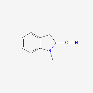 1-Methylindoline-2-carbonitrile - 