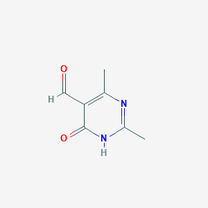2,4-Dimethyl-6-oxo-1,6-dihydropyrimidine-5-carbaldehyde - 