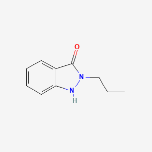 2-Propyl-1H-indazol-3(2H)-one - 89438-54-0