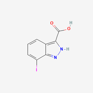 7-Iodo-1H-indazole-3-carboxylic acid - 