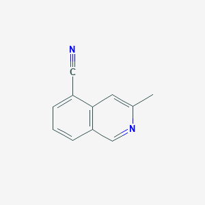 3-Methylisoquinoline-5-carbonitrile - 