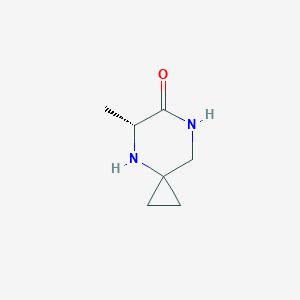 (R)-5-Methyl-4,7-diazaspiro[2.5]octan-6-one - 